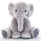 Bicho de pelúcia MoriSmos, elefante grande, 50 cm, cinza de pelúcia
