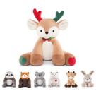 Bicho de pelúcia Niuniu Daddy Deer 14" 1,6 kg, pelúcia pesada