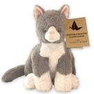 Bicho de pelúcia pesado lulumaia Lazy Kitty 1,6 kg disponível no micro-ondas