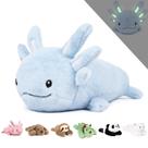 Bicho de pelúcia pesado Niuniu Daddy Axolotl 1,3 kg azul