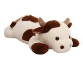 Bicho de pelúcia pesado YESGIRL Cow 25,6" 2,27 kg esbranquiçado