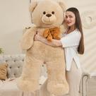 Bicho de pelúcia Teddy Bear Tezituor Giant de 120 cm para crianças