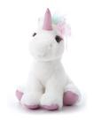 Bicho de pelúcia The Petting Zoo Lash'z Unicorn 25 cm para meninas