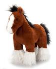 Bicho de pelúcia The Petting Zoo Standing Clydesdale Horse