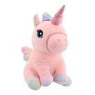 Bicho De Pelúcia Unicórnio Macio E Antialérgico Sentado C/ Asas - 33cm - Bee Toys