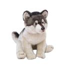 Bicho de pelúcia Wolf Dog presente realista para cachorrinhos Husky