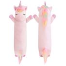 Bicho de pelúcia YUNCOL Unicorn de 110 cm com almofada corporal rosa