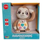 Bicho Preguiça Musical Bebê Animaizinhos - BBR Toys R3680