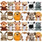 Bichos de pelúcia Arrozon Jungle 10 cm, 24 unidades para crianças