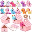Bichos de pelúcia FUNCREVITY Unicorn para meninas (pacote com 12)