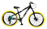 Bicicleta 26 Deeper freeride Color freio mecanico 8v trava