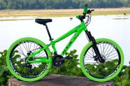Bicicleta 26 Gta Rebel Freeride Cor Verde 21v Freio Disco Rodas Vmaxx Pneu Flame Verde Bicicleta 26 Gta Rebel Freeride Cor Verde 21v Freio Disco Rodas Vmaxx Pneu Flame Verde