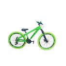 Bicicleta 26 Gta Rebel Freeride Dh Cor Verde 21v Freio A Disco Aros Vmaxx Pneu Flame Verde Bicicleta 26 Gta Rebel Freeride Dh Cor Verde 21v Freio A Disco Aros Vmaxx Pneu Flame Verde