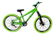 Bicicleta 26 Gta Rebel Freeride Single Aro Vmaxx Freio a Disco Pneu Flame Verde Bicicleta 26 Gta Rebel Freeride Single Aro Vmaxx Freio a Disco Pneu Flame Verde