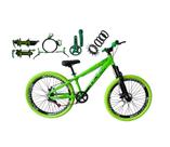 Bicicleta 26 Gta Rebel Freeride Single Cubo k7 Barulhento Freio Hidráulico Rodas Vmaxx Pneu Flame