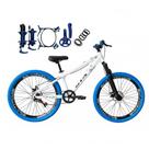 Bicicleta 26 Gta Rebel Freeride Single Freio Hidráulico Cubo k7 Barulhento Aros Vmaxx Pneu Flame