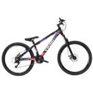 Bicicleta 26 vikingx 21v index - tuff x-30 - preto/rosa - tuff x-30 - preto/rosa