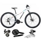 Bicicleta 29 Absolute Mia 3 Feminina Câmbios Shimano Altus 24v K7 Freios Hidráulicos Garfo Com Trava - Branco Tam.16.6