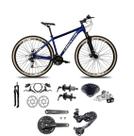 Bicicleta 29 Absolute Nero 5 Câmbio Shimano Deore Altus 27v Freio Hidráulico Garfo Trava Pneu Faixa Bege