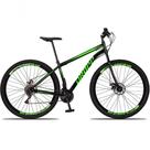 Bicicleta 29 Dropp Sport Aço 21 Marchas Freio A Disco Preto+verde Bicicleta 29 Dropp Sport Aço 21 Marchas Freio A Disco Preto+verde