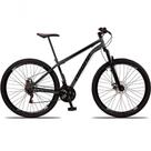 Bicicleta 29 Dropp Sport Aço 21M Grafite+preto Bicicleta 29 Dropp Sport Aço 21M Grafite+preto