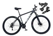 Bicicleta 29 Gta StartCâmbios Shimano Freio A Disco 21v Garfo Suspensão Mtb