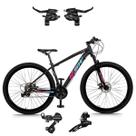 Bicicleta 29 Ksw Xlt 21v Freio A Disco Unissex Cambios e Trocadores Shimano Trilhas