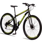 Bicicleta 29 Raider Sport Aço 21 Marchas Freio A Disco Preto+amarelo Bicicleta 29 Raider Sport Aço 21 Marchas Freio A Disco Preto+amarelo