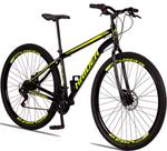 Bicicleta 29 Raider Sport Aço 21 Marchas Freio a Disco