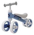 Bicicleta 4 rodas infantil sem pedal azul fenix baby bike