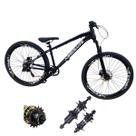 Bicicleta Absolute Brutus Pro Aro 26 Grau Weeling Manobras Monomarcha Gancheira Horizontal Preto Cubo Cassete Aro Vmaxx