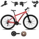 Bicicleta Absolute Nero 5 Aro 29 21v Alumínio Freio Disco Suspensão Conjunto Shimano MTB