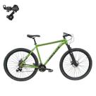 Bicicleta Absolute Nero 5 Aro 29 24 Velocidades MTB AL Suspenção Dianteira 80mm Câmbios SHIMANO