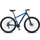 Bicicleta Aero Quadro De Aluminio Aro 29 Emotion 475/16 Azul Com Preto Bicicleta Aero Quadro De Aluminio Aro 29 Emotion 475/16 Azul Com Preto