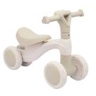 Bicicleta Andador Equilíbrio Sem Pedal 4 Roda Zippy Toys - BEGE