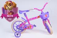 Bicicleta Aro 12 Infantil Feminina Rosa e Lilás - Personagem