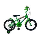 Bicicleta Aro 16 Infantil Menino Roda Lateral Reforçada e Lubrificada
