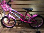 Bicicleta aro 16 rosa pratrula canina Bicicleta aro 16 rosa pratrula canina