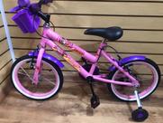 Bicicleta aro 16 rosa/roxo skye patrol - pneu faixa branca Bicicleta aro 16 rosa/roxo skye patrol - pneu faixa branca