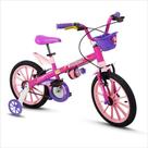 Bicicleta Aro 16 Top Girls 5 - Rosa - Nathor