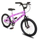 Bicicleta Aro 20 Bmx Gt Sprint Cross Infantil Freio V-brake Aro Aero - Rosa Preto Bicicleta Aro 20 Bmx Gt Sprint Cross Infantil Freio V-brake Aro Aero - Rosa Preto