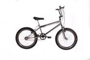 Bicicleta Aro 20 Cromada Freios V-brake Infantil Cross