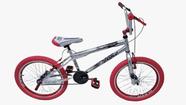 Bicicleta Aro 20 Dnz Cromada Pneu Vermelho Bicicleta Aro 20 Dnz Cromada Pneu Vermelho