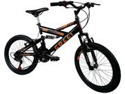 Bicicleta Aro 20 Infantil Colli GPS Dupla Suspensão 21 Marchas
