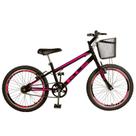 Bicicleta Aro 20 Kls Free Gold Freio V-Brake Mtb Feminina