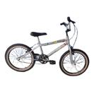 Bicicleta Aro 20 Roquet Freestyle Cromada Com Freio V-Brake