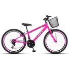 Bicicleta Aro 24 Alum Axtek Sport Gold V-Brake Mtb 21V Feminina Bicicleta Aro 24 Alum Axtek Sport Gold V-Brake Mtb 21V Feminina