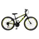 Bicicleta Aro 24 Alumínio Kls Sport Gold Freio V-Brake Mtb 21 Marchas Bicicleta Aro 24 Alumínio Kls Sport Gold Freio V-Brake Mtb 21 Marchas