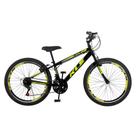 Bicicleta Aro 24 Alumínio Kls Sport Gold Freio V-Brake Mtb 21 Marchas Bicicleta Aro 24 Alumínio Kls Sport Gold Freio V-Brake Mtb 21 Marchas