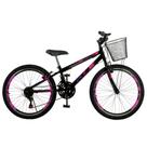 Bicicleta Aro 24 Kls Sport Gold Freio V-B Mtb 21V Feminina